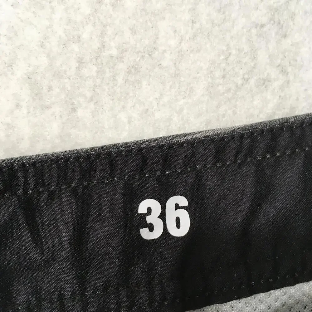 Goodfellow & Co Chino Shorts Men's 36 GRAY  Stretch Flat Front Walking Golf - Picture 3 of 7